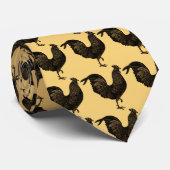 Rustikale Runde chinesischer Neujahrsfest 2017 Kra Krawatte (Gerollt)