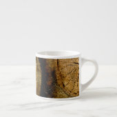 Rustikale Rundholzrolle Espressotasse (Rechts)