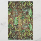 Rustikale Safari Vorhersagen Ratschlag Kinderdusch Flyer (Hinten)