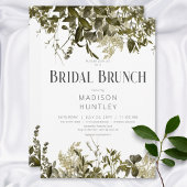Rustikale Sage Greenerity Rahmen Bridal Brunch Einladung