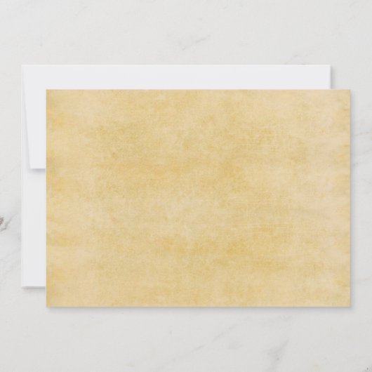 Rustikale Saitenlichter Romantische PROBE Abendess Einladung (Rückseite)