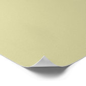 Rustikale Saitenlichter trendy floral Welcome Poster (Ecke)