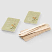 Rustikale Saitenlichter trendy florale Wedding Han Fächer (Non-assembled)