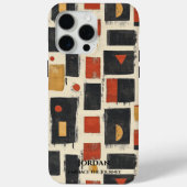 Rustikale sambische Batik - Moderne Tribal Art Case-Mate iPhone Hülle (Rückseite)