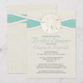 Rustikale Sand Dollar Bridal Dusche Einladungen (Vorne/Hinten)