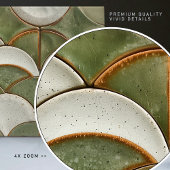 Rustikale Scales Imitate Keramik Tile Fliese