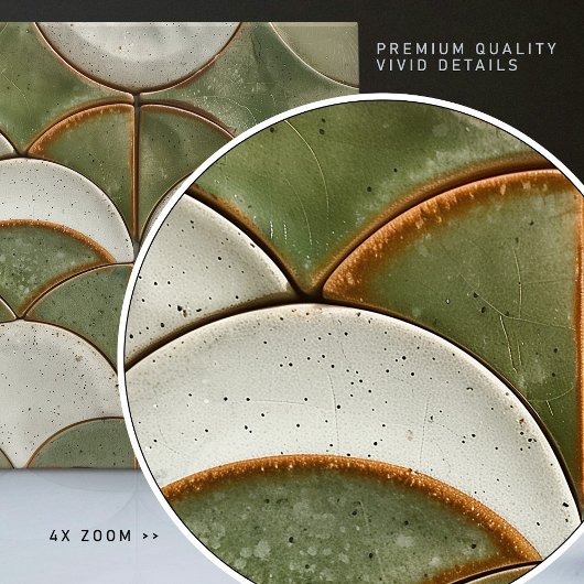 Rustikale Scales Imitate Keramik Tile Fliese