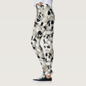 Rustikale Schädel Gemustert Leggings (Links)
