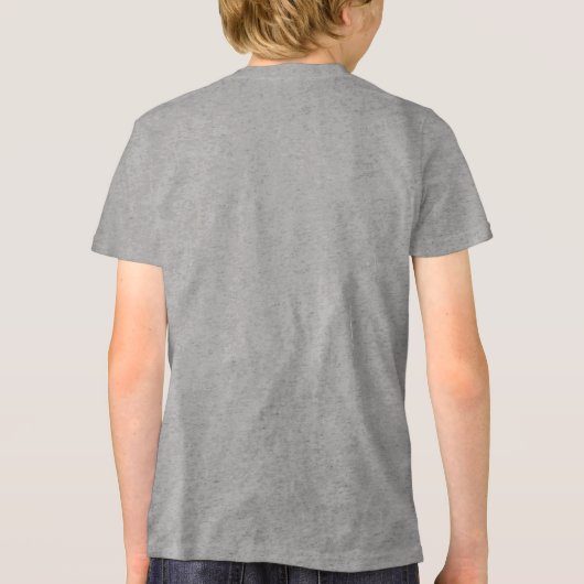 Rustikale Schädelleder der Hirschköpfe Tri-Blend Shirt (Rückseite)