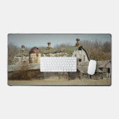 Rustikale Scheune Schreibtischunterlage (Tastatur & Maus)