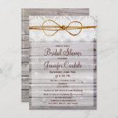 Rustikale Scheunen-hölzerne Einladung (Vorne/Hinten)