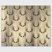 Rustikale Scheunen-hölzerne Planken u. schwarze Geschenkpapier (Flach)