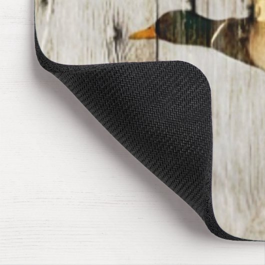 Rustikale Scheunen-hölzernes Western-Land, das Mousepad (Ecke)