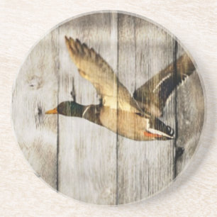 Rustikale Scheunenholz Western Country fliegende W Getränkeuntersetzer