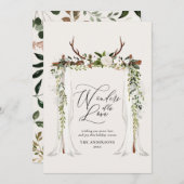 Rustikale Scheunenweiden Save The Date (Vorne/Hinten)