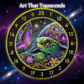 Rustikale Schildkröte und Schmetterling Kosmische Dartscheibe