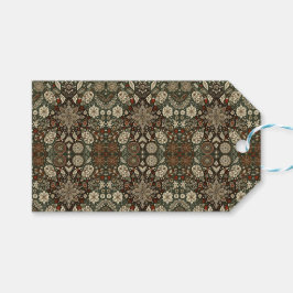 Rustikale Schneeflocke Geschenkanhänger