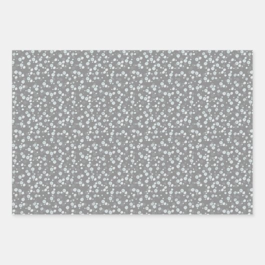 Rustikale Schneewinterwiesen Weihnachten Geschenkpapier Set (Vorderseite 2)