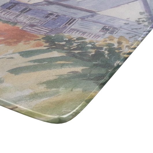 Rustikale Schnitte Schneidebrett (Ecke)