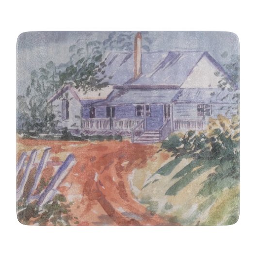 Rustikale Schnitte Schneidebrett (Vorderseite)