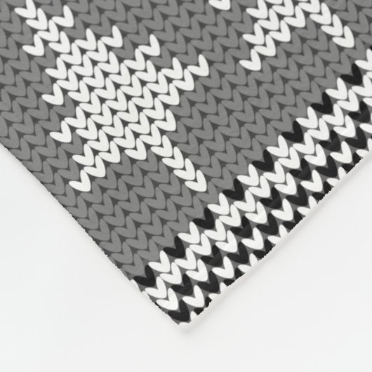 Rustikale schwarze Elch-nordischer Fleecedecke (Ecke)