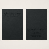 Rustikale schwarze Kraftsäule-Ohrring-Grafikkarte (Vorne & Hinten)