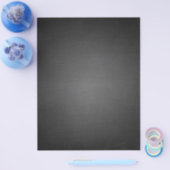 Rustikale schwarze Tafel bedruckt Flyer (Einzeln)