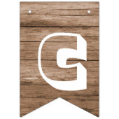 Rustikale Schwerkraft Wimpelkette (Zweite Fahne)