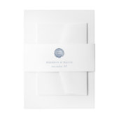 Rustikale Seashells Meeres Beach Hochzeit Einladungsbanderole (Vorderseite Beispiel)