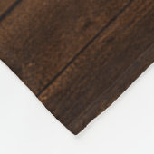 Rustikale See House Boat Oars Trees Wood Plank Pri Fleecedecke (Ecke)