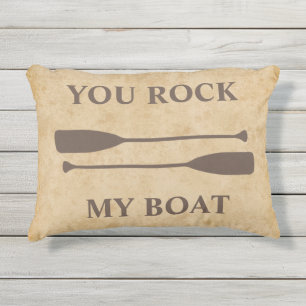 Rustikale Seehaus Wohngestaltung Kissen Für Draußen