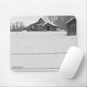 Rustikale Shacks Mouse Pad Mousepad (Mit Mouse)