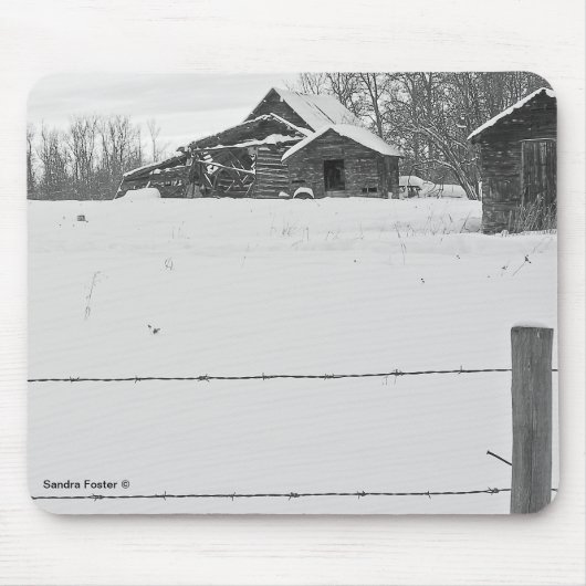 Rustikale Shacks Mouse Pad Mousepad (Vorne)