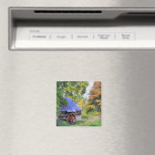 Rustikale Shedlandschaft Magnet (In Situ (Geschirrspüler))