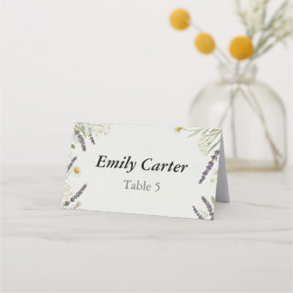 Rustikale Sitzkarte für Hochzeiten Platzkarte