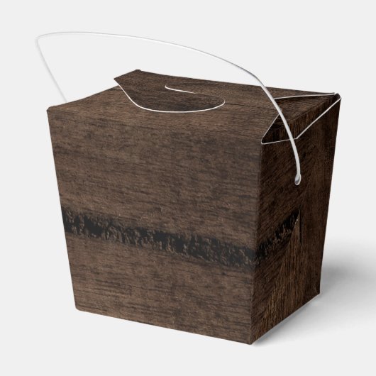 Rustikale Sommer-Engagement Partei I mache GRILLEN Geschenkschachtel (Rückseite)