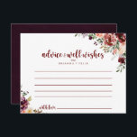 Rustikale Sommerblumenratenkarte Postkarte<br><div class="desc">Diese rustikale Sommerkarte ist ideal für eine moderne Hochzeit. Die Blume sind bordeauxrot, rosa und rot, das Wasser ist mit grünen Blätter in einem bräunlichen Hintergrund. Diese Karten sind ideal für Hochzeiten, Brautparty, Babydusche, Graduiertenfest u.v.m. Personalisieren Sie die Karten mit den Namen der Braut und Bräutigam, den Eltern, die Sie...</div>