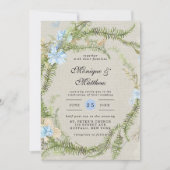 Rustikale Sommerferien Einladung (Vorderseite)