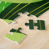 Rustikale Sommergärten Sukkulenter Glitzer Puzzle (Seite)