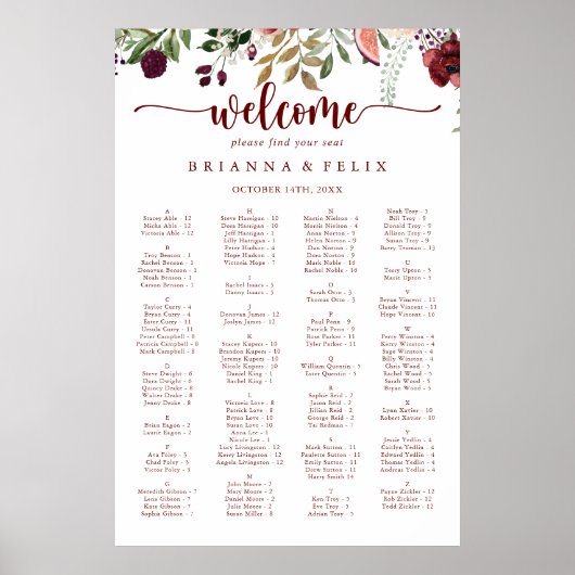 Rustikale Sommerkollektion Poster (Vorne)