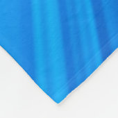 Rustikale Sonnenblume auf blau Fleecedecke (Ecke)