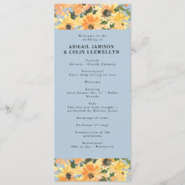 Rustikale Sonnenblume Bouquet Wasserfarbe Programm