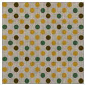 Rustikale Sonnenblume farbiges Stoff (Nahaufnahme)