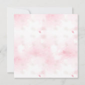 Rustikale Sonnenblume Mason Jar Hochzeitseinladung Einladung (Rückseite)