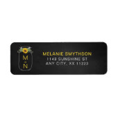 Rustikale Sonnenblume Mason Jar Hochzeitsstimmung (Vorne)