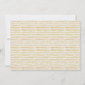 Rustikale Sonnenblume Pumpkin Floral Save the Date Dankeskarte (Rückseite)