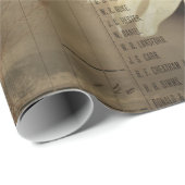 Rustikale Sonnenblume Schmetterling Ephemere Geschenkpapier (Rolleneckpunkt)