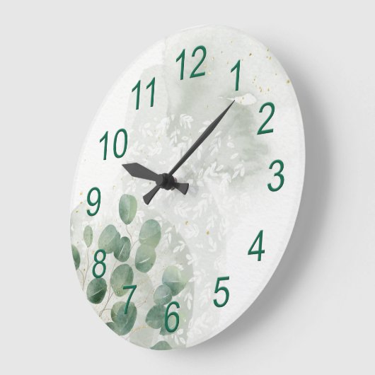 Rustikale Sonnenblume Wohngestaltung Große Uhr (Winkel)