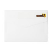 Rustikale Sonnenblumen - Blumenzehen (Rückseite)