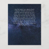 Rustikale Sonnenblumen Eukalyptus Greenery Wedding Flyer (Hinten)